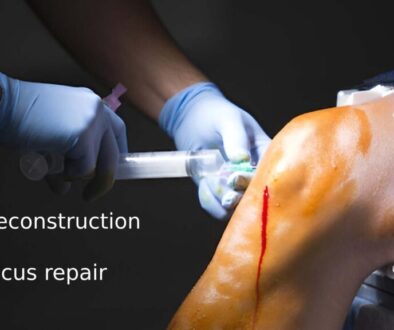 ACL reconstruction and meniscus repair